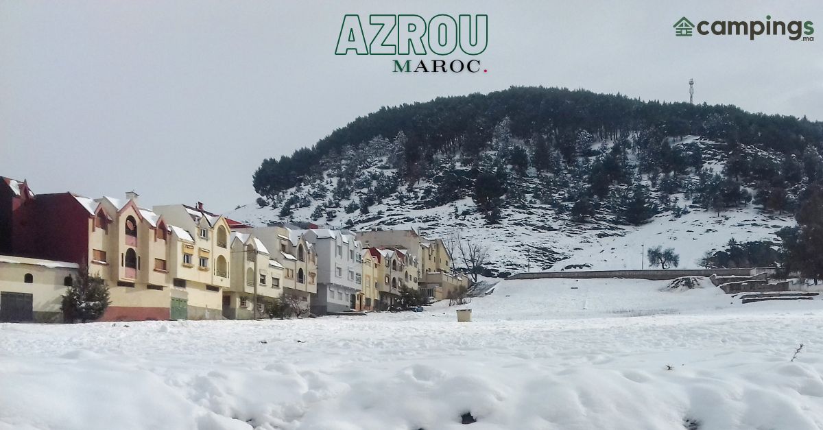 Camping à Azrou au Maroc