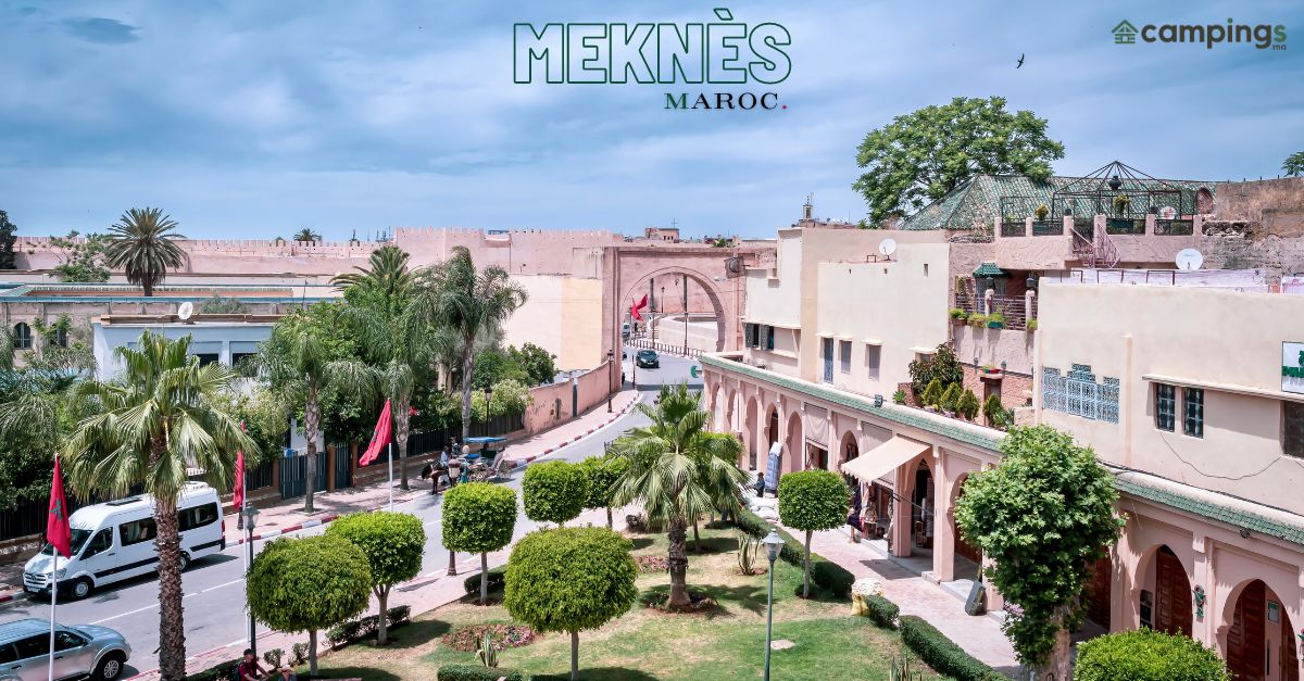 Camping à Meknès au Maroc